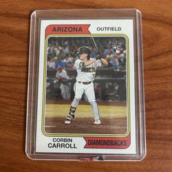 Corbin Carrol rookie Card 