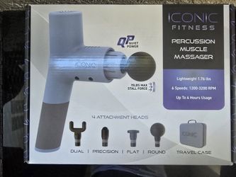 Iconic Qp 6 Speed Percussion Muscle Massage