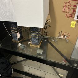 Tempered Glass Tv Stand