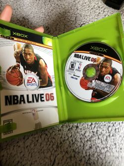 NBA Live 06 EA Sports Classic Xbox Game