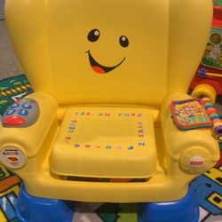 Fisher Price Laugh And Learn Yellow Chair