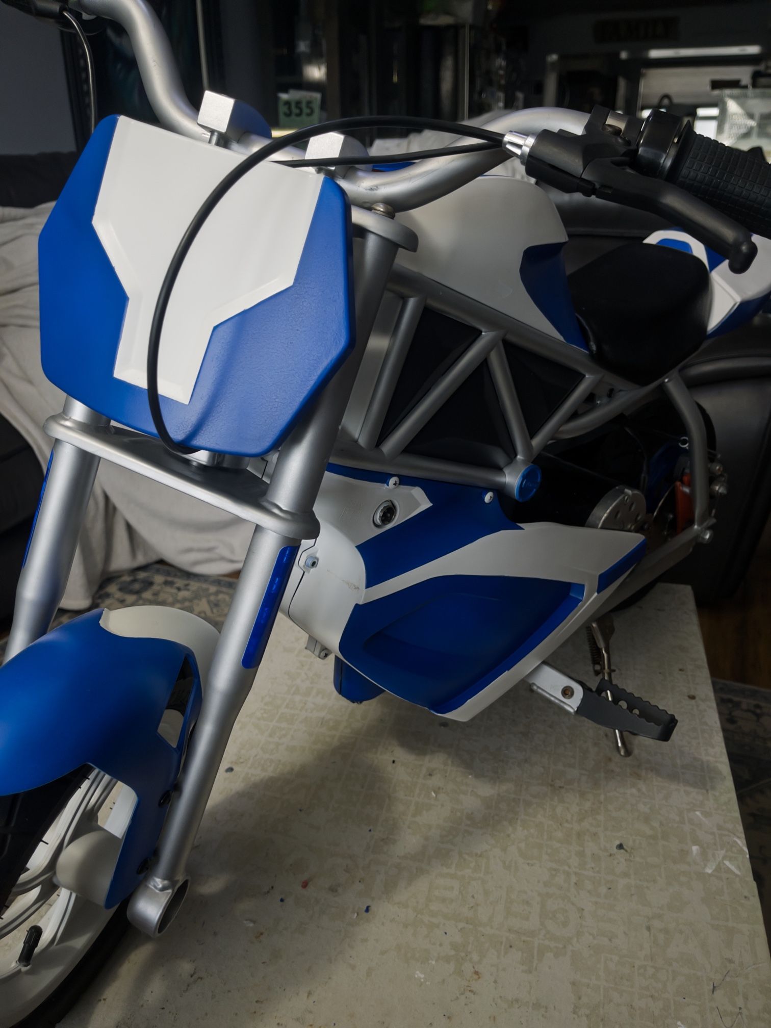 Custom Modified Razor RSF350 Electric Mini Bike – 36V Lithium Power ...