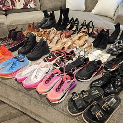 LOT of 27 Pair Of Women's Shoes Size 6 - 6.5