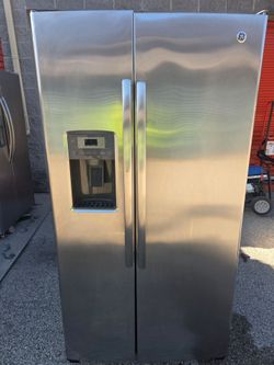 GE Stainless Steel Side-by-Side Refrigerator