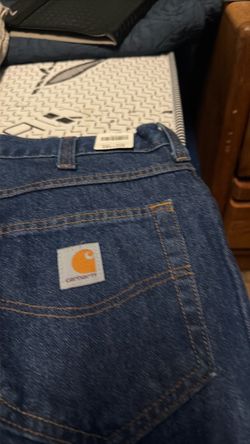 brand new Carhartt blue jeans size 36/32