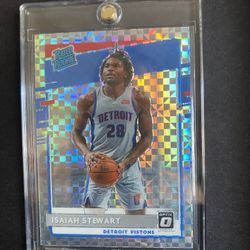 Isaiah Stewart Checkerboard Rated Rookie 