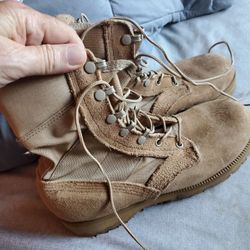 2 Pair Size 7 Military Grade Boots $25 For Pair 