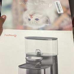 Wireless cat water fountain
