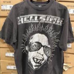 Hell Star Black T-shirt Large