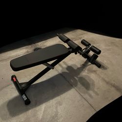 Fitness Reality X-Class Light Commercial Multi-Workout Abdominal/Hyper Back Extension Weight Bench weights