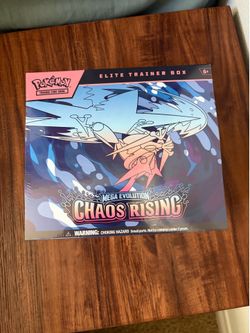 Sealed Pokemon Chaos Rising Elite Trainer Box