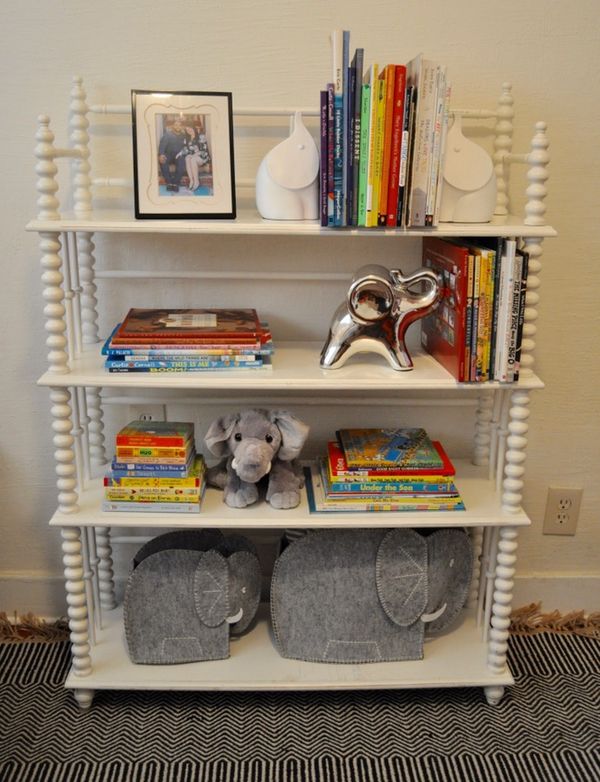 Jenny Lind White Bookcase Land Of Nod For Sale In San Diego Ca