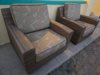 Outdoor Weatherproof Rattan/Wicker Chair Set