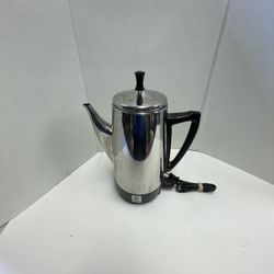 Presto Vintage Style Stainless Steel 12-Cup Coffee Maker Model 0281103