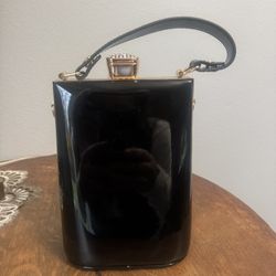 Purse -Black Patent Leather
