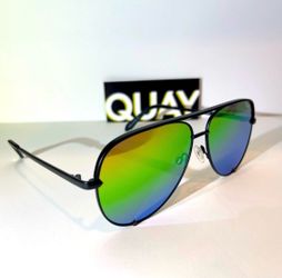 Quay Australia High Key Mat Black/Rainbow ID: 49825