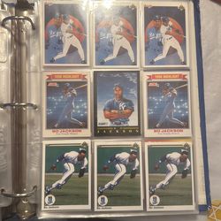 Bo Jackson baseball cards