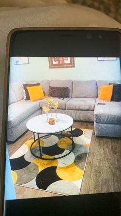 Sectional with table