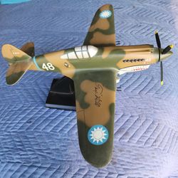Autographed P-40B Tomahawk 