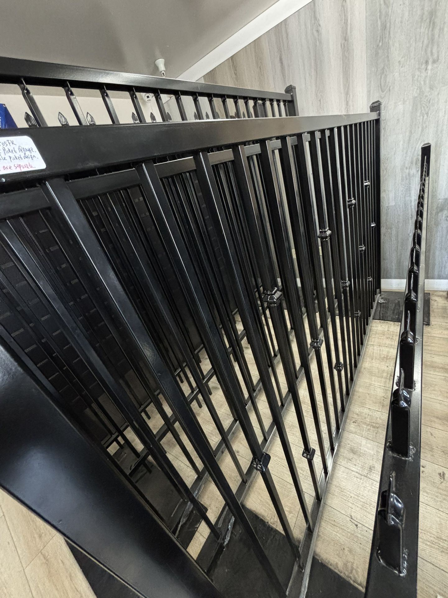 Wrought Iron Fence 5ft H x 8ft L