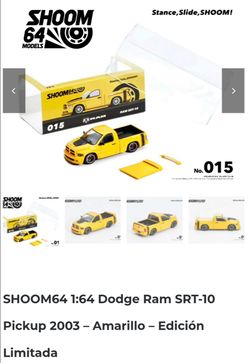 SHOOM64 1:64 Dodge Ram SRT-10 Diecast Model