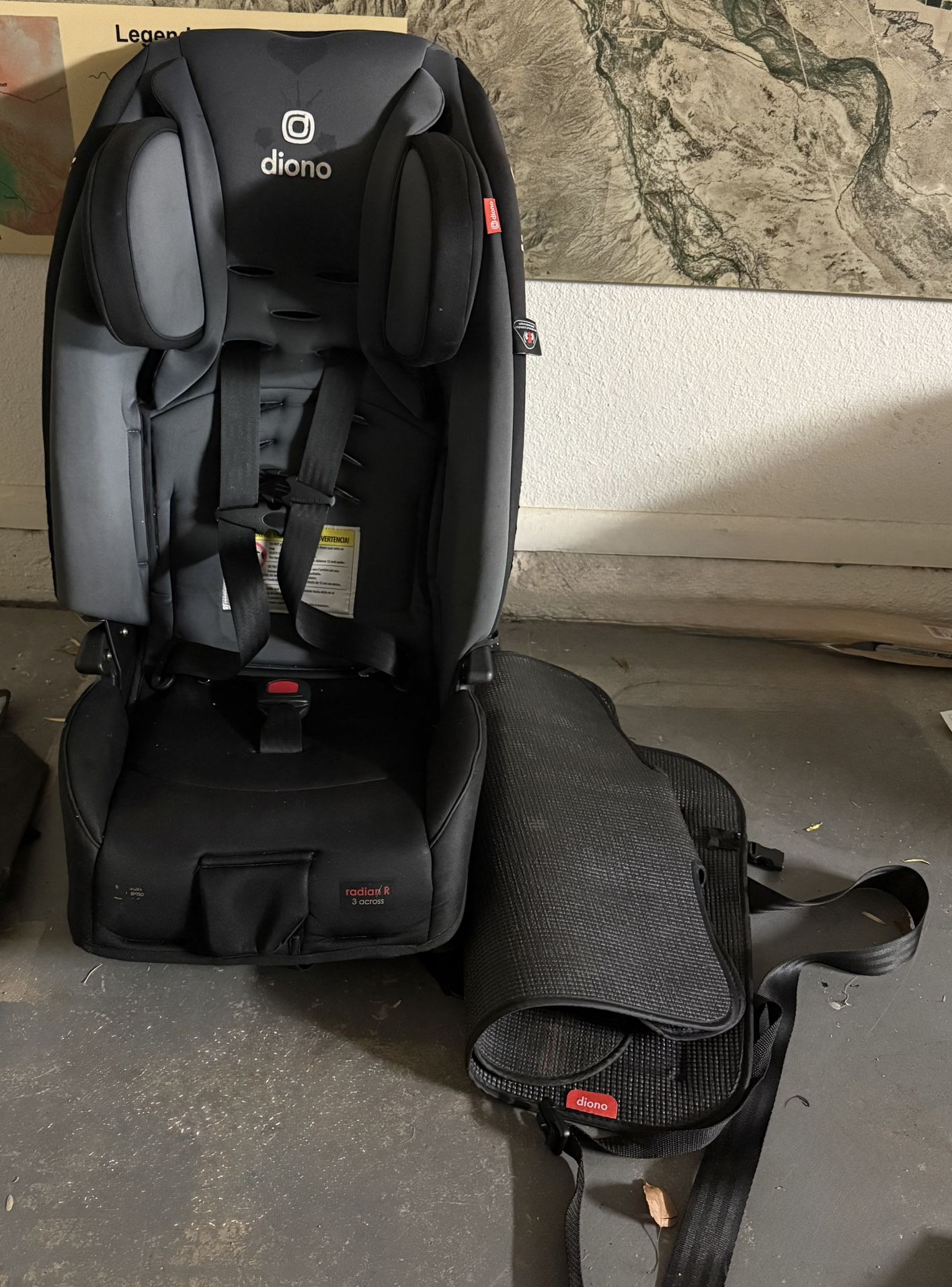 Diono Car Seat And Seat Protector