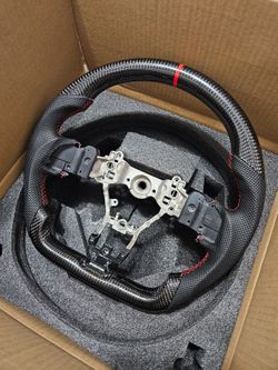BRAND NEW 2015-2021 SUBARU WRX / STI Real Carbon Fiber Steering Wheel