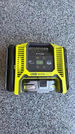 Ryobi Inflator/Defllator and battery