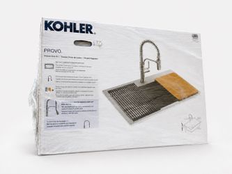 KOHLER Provo Kitchen Sink Kit – New