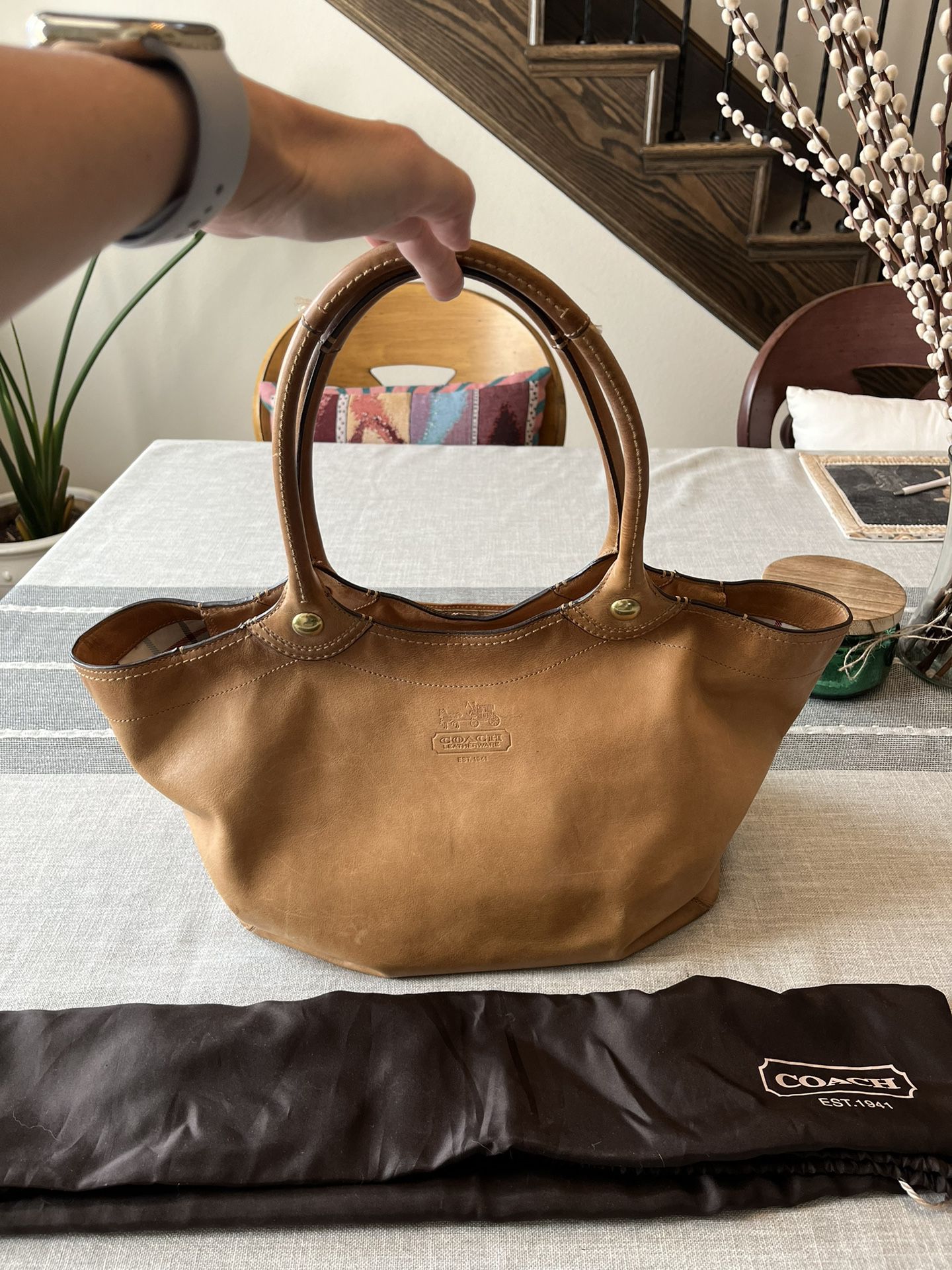 Coach Leather Tote bag