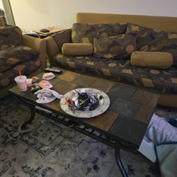 Carter Couch Set  Buy the couches and you get the table for free