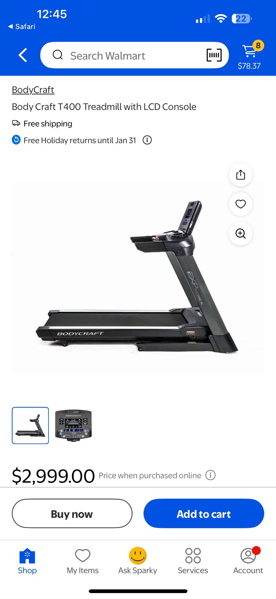Bodycraft T400