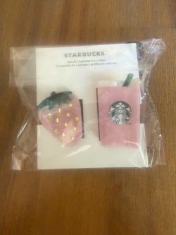 Starbucks hair clips