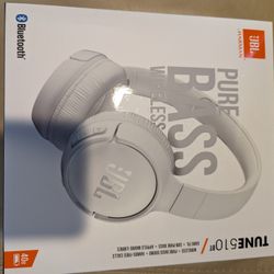 New JBL Tune 510BT, White 