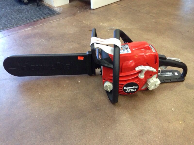 Homelite 3816c chainsaw new with case