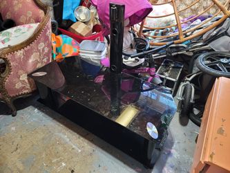 Tempered Glass Tv Stand