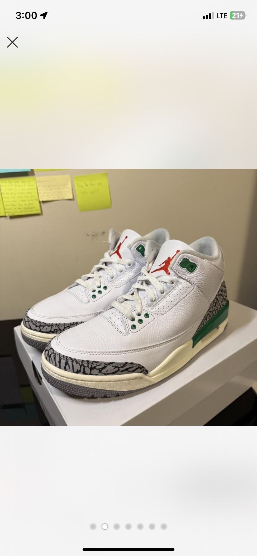 Air Jordan 3 Retro ‘Lucky Green’