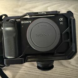 Sony A7c Full Frame Camera 