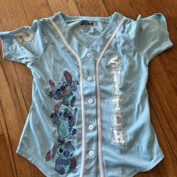Lilo & Stitch Blue Jersey Top