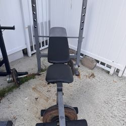 Gym equipment/ weights 