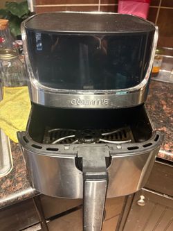 Gourmia Air Fryer Stainless Steel- 7qt capacity