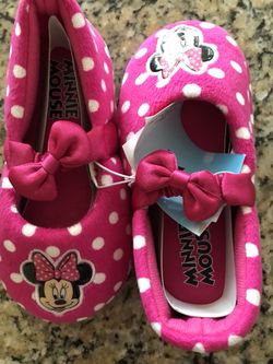 Girls minnie mouse shoe