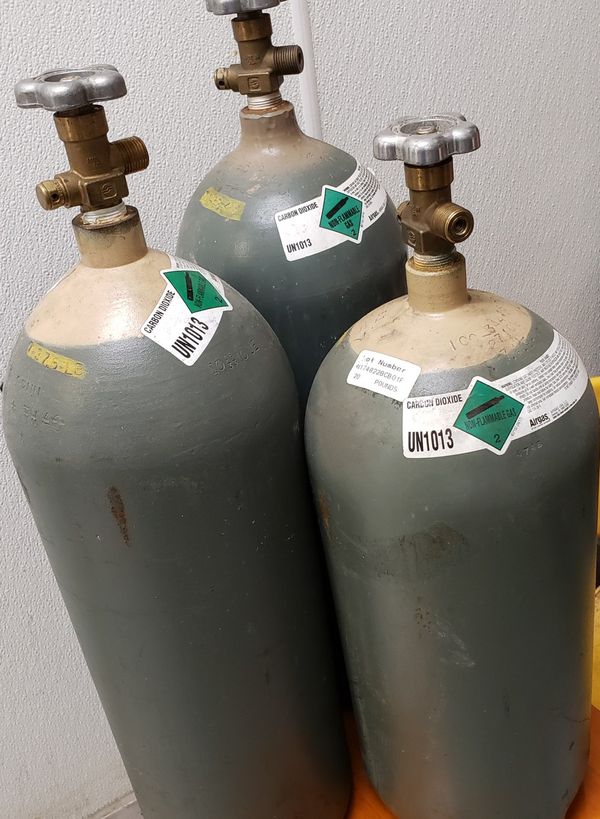 3 Airgas Co2 cylinders tanks 20lbs for Sale in Naperville, IL OfferUp