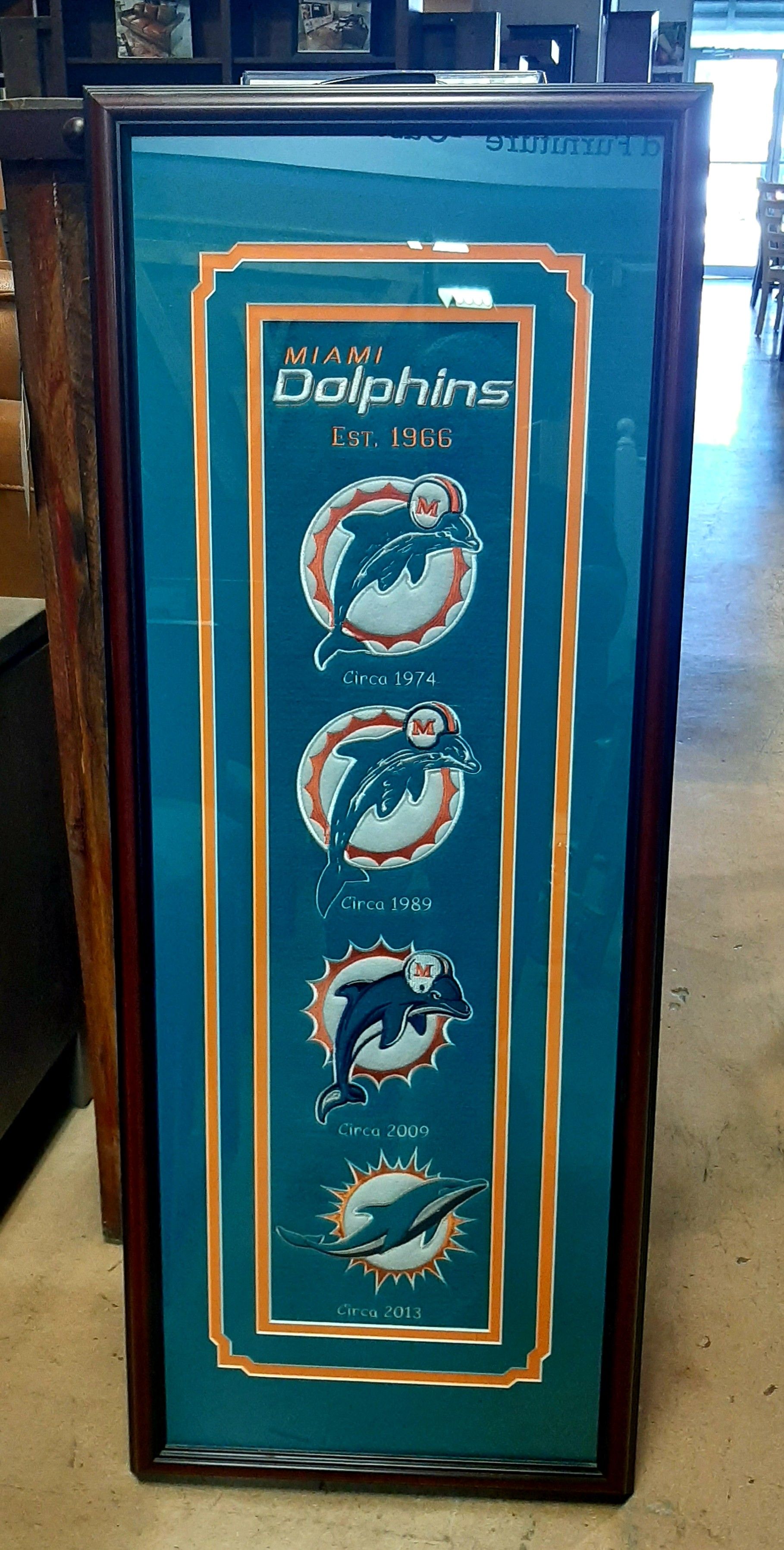 Miami dolphin wall banner