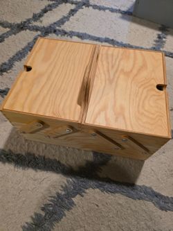 Wooden Box Organizer