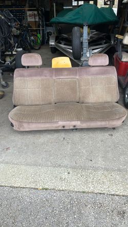 1994 XLT Bench Seat With Lumber Bags