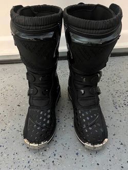 New Black Motocross MX Riding Boots size 4.5