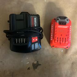 Craftsman Battery And Charger