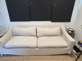 8ft Pottery Barn Couch