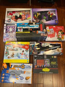 Brand new toys-$20 each. Marvel pop figure advent calendar-$40. Or all for $200. Higley and ray.